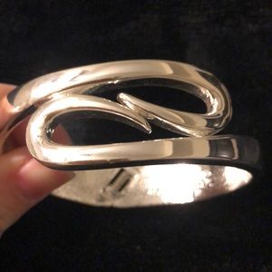 Silver toned bracelet